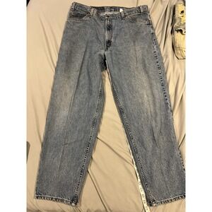 Levi 560 Vintage Men's Blue Jeans 38x30 Measuring 29 See Photos Orange‎ Tab